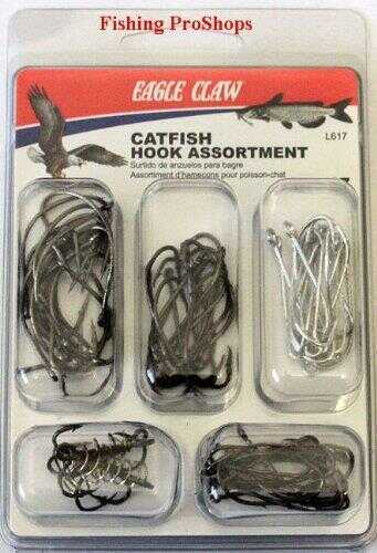 Eagle Claw Catfish Hook Assortment 67 Hooks