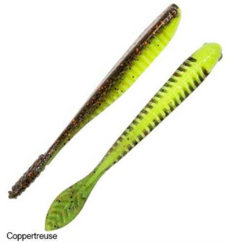 Z-Man Trick ShotZ Soft Bait Lure, 3.5-Inches, Coppertreuse, 6-Pack Md: TS35-109PK6