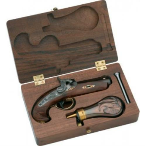Pedersoli Philadelphia Derringer .45-Cal. Pistol with Presentation Case and Accessories