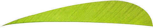 Trueflight Shield Cut Feathers Chartreuse 5 in. LW 100 pk. Model: 1913