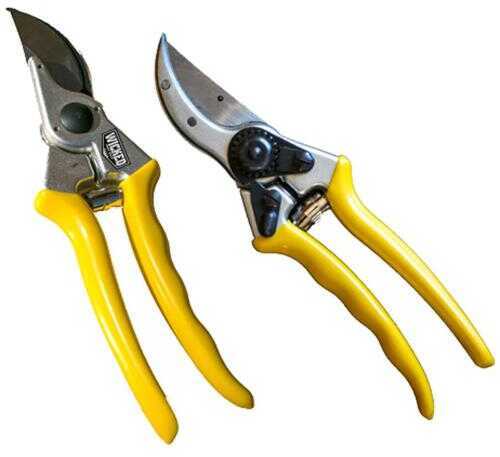 Wicked Tree Gear WTG017 Hand Pruner Aluminum/Yellow Handle