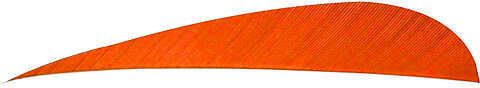 Trueflight Parabolic Feathers Orange 5 in. RW 100 pk. Model: 11805