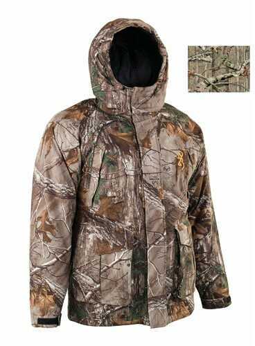 Browning Junior Wasatch Parka Real Tree Large Insulated Waterproof