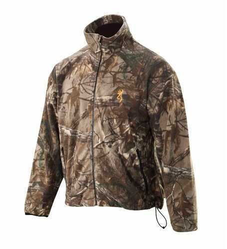 Browning Wasatch Jacket Fleece Real Tree Xtra Small