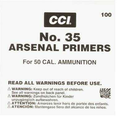 CCI Primers #35 For 50 BMG 500 Per Box