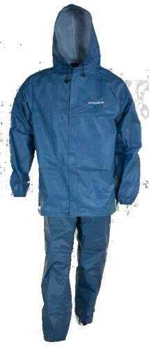 Compass 360 Eco-Lite B63 Rain Suit With Stuff Sack- Blue/Large