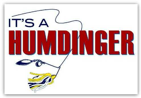 Humdinger Spinner Bait 1/4 Gold Colorado/Willow Blu/Chartreuse/White