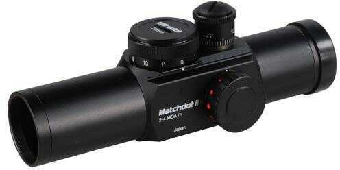 Ultra Dot Match II Red 30mm Black Finish 2 Reticles MATCHDOT2