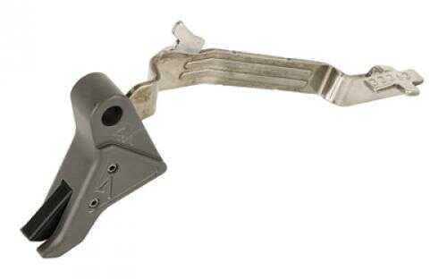 Agency Arms Drop-In Flat Trigger 9MM/.40/.357 Gray Finish Includes Connector Will Fit Gen 1-4: G17 G17L G19 G22 G23 G24