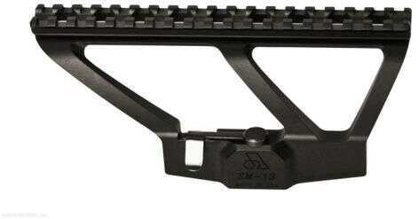 Arsenal Inc. Scope Mount Fits AK 7.625 Picatinny Rail Low Profile One-piece Quick Release Black SM-13