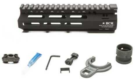 Bravo Company MLOK Compatible Modular Rail (MCMR) Black AR Rifles 7" BCM-MCMR-7-556-BLK