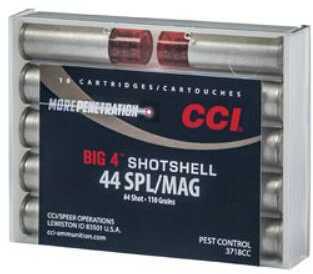 44 Special N/A Shotshell 10 Rounds CCI Ammunition