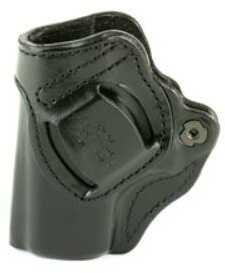 Desantis 155 Criss-Cross Belt Holster Right Hand Black Leather Fits Glock 43 155BA8BZ0