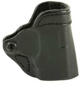 Desantis 155 Criss-Cross Belt Holster Right Hand Black Leather S&W Bodyguard & with integrated Crimson Tra