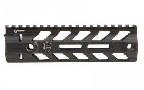 Fortis Manufacturing Inc. REV II Free Float Rail System 7" Continuous Picatinny Top MLOK at 3/6/9 Oclock Black Ano
