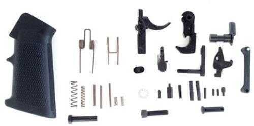LBE Unlimited AR15LPKT Complete Lower Parts Kit W/Pistol Grip & Trigger Guard AR-15 Black