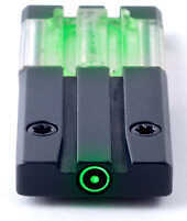 Meprolight FT Bullseye Fiber Optic and Tritium Micro Pistol Sight Fits S&W M&P Shield Red ML63121R