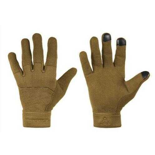 Magpul Industries Core Technical Gloves Large Coyote 100% Synthetic Construction Touchscreen Capability MAG853-25