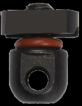 Samson Manufacturing Corp. Keymod Bipod Mount, Fits Harris Style Bipods, Black Finish Km-Bipod-Kit