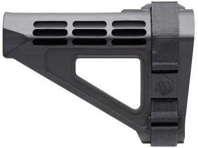 Sb Tactical 590-SBM4-01- Shotgun Brace Mossberg 590 Shockwave 10.25" L X 2.1" W Elasto-Polymer Black