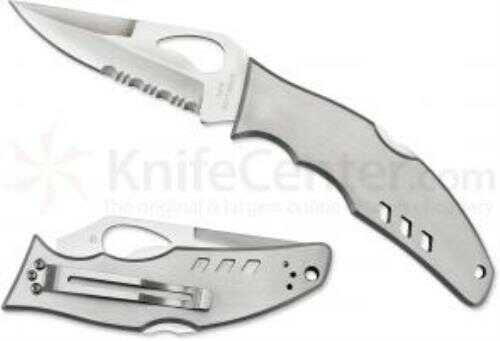 Spyderco Stainless Steel Serrated Edge Knife Md: By05PS