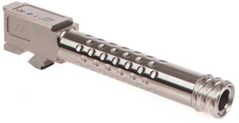ZEV Technologies Dimpled Barrel 9MM Threaded For Glock 17 (Does Not Fit Gen5) Gray Finish BBL-17-DS-GRY