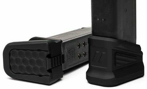 ZEV Technologies Extended Base Pad For Glock Black Finish Add +5 Capacity on 9mm +4 .40 Cal Additional