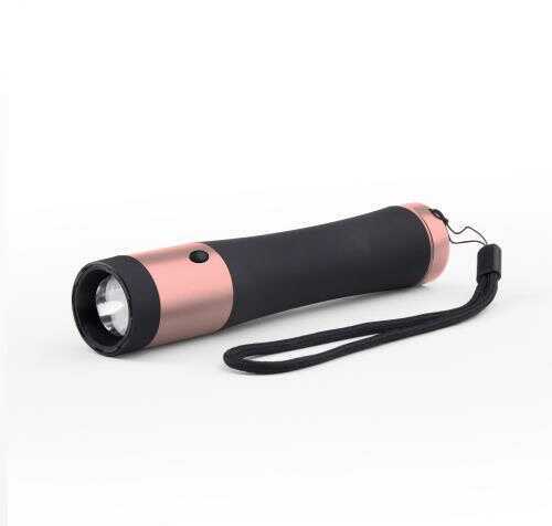 Guard Dog SGGDI200HVPK Ivy Stun Gun Black Body W/Pink Accents Aluminum With 200 Lumen Flashlight