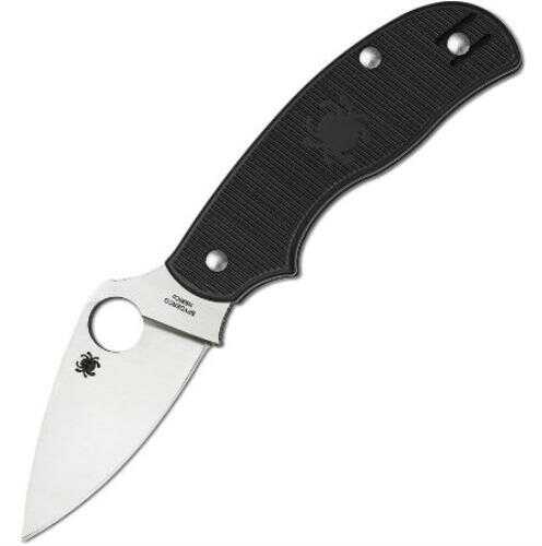 Spyderco Urban Folding Knife N690Co Plain 2.61" Kraton Handle C127PBK
