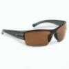 Flying Fisherman Edge Matte Blk Frame Amber Lens Sunglasses