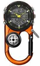 Dakota II Analog And Digital Clip Watch - Orange