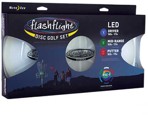 Nite Ize Flashlight Led Disc Golf Set