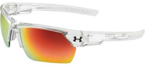 Under Armour Igniter 2.0 Men's Sunglass (Shiny Crystal Clear/Orange) Md: 8600051-141441