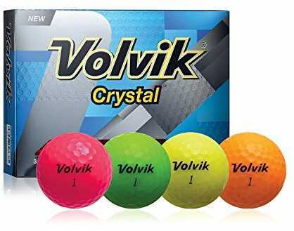 Volvik 2016 Crystal Assorted Dozen Golf Balls Md: 9121