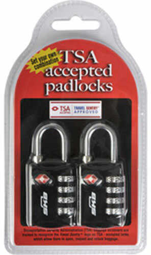 SKB Cases TSA Combination Padlock 2 Per Pack