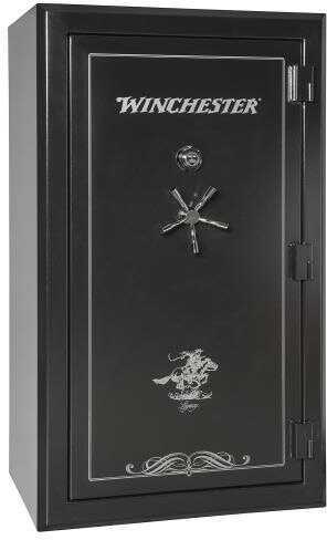 Winchester Legacy 53, 66.5"x36"x17" Interior 51-Long Gun Capacity Safe, Mechanical Lock, Black Md: L7242537M
