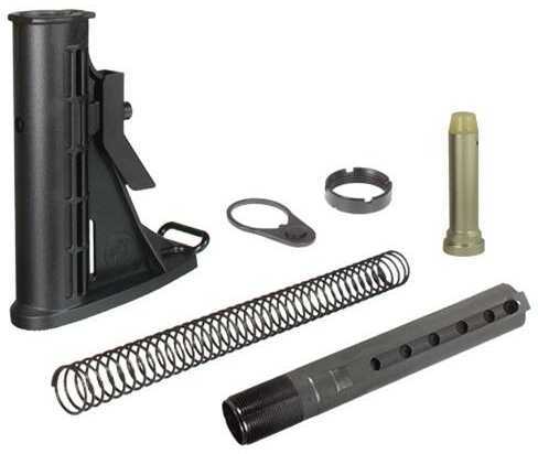UTG Pro RBU6Bm Mil-Spec Rifle AR15/M16 Buttstock Kit Polymer/Aluminum Black