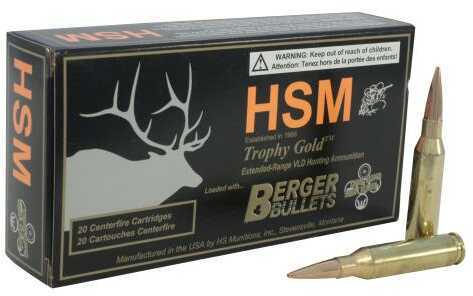 6.5 Creedmoor 140 Grain Hollow Point Boat Tail 20 Rounds HSM Ammunition