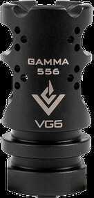 Aero Precision Gamma AR-15 5.56mm 17-4 Stainless Steel Muzzle Break, Black Nitride Md: APVG100001A