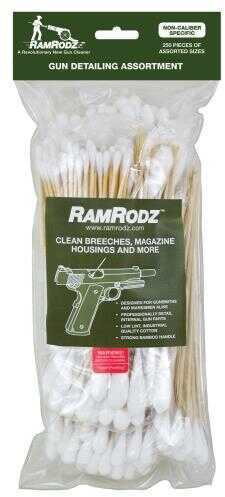 RamRodz Gun Detailing Assortment Cleaning Swab/Handles All Calibers Md: 80250