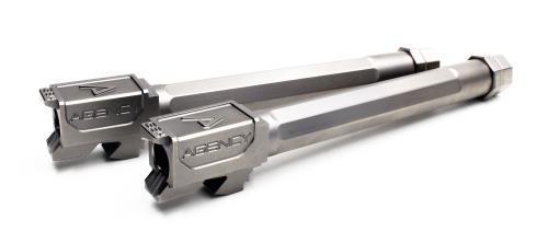 Agency Arms Premier Line Compatible With for Glock 19 9mm 4.01" Stainless Steel Fluted/Match Grade