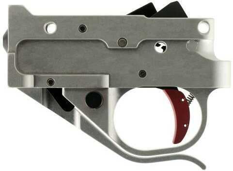 Timney Triggers 1022-2C-16 Replacement Ruger 10/22 Single-Stage Curved 2.75 lbs Silver/Red
