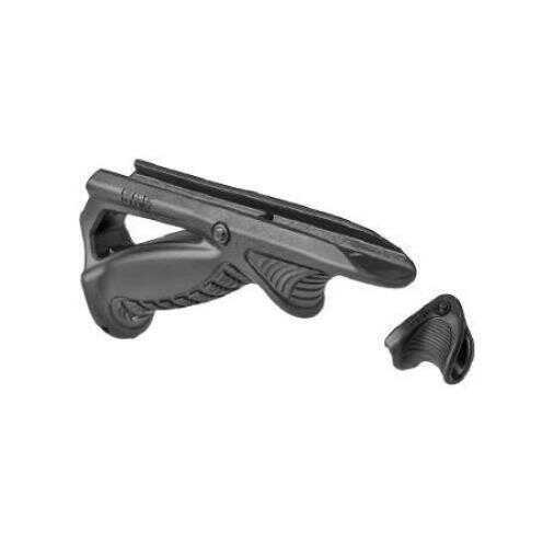FAB Defense Foregrip and Grip Position Support/Handstop Fits Picatinny Black Finish PTK-VTS-C