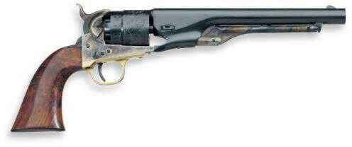 Taylors And Company 310A 1860 Army Civilian Revolver 44 Black Powder 8" Blade Front Striker Fire