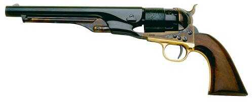 Taylor/Pietta 1860 Army Steel Frame Brass BS/TG .44 Caliber 8" Barrel Black Powder Revolver