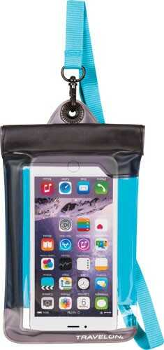 TRAVELON Waterproof Smart Phone/Camera Pouch Blue