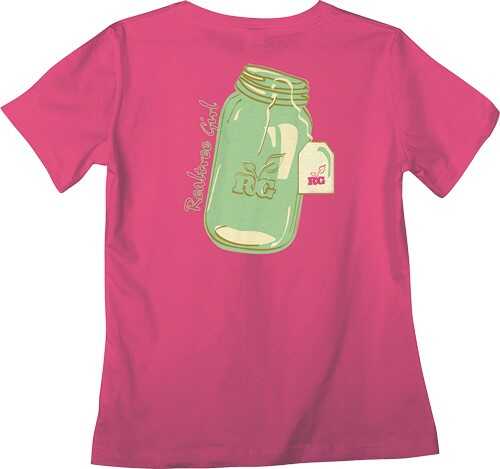 Real Tree WOMEN'S T-Shirt "Sweet Tea" 2X-Large Fitted Hot Pink