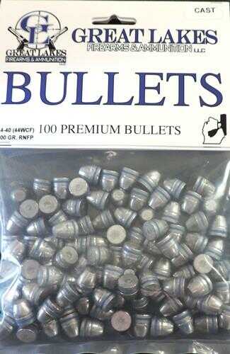 Great LAKES Bullets .44-40 .427 200Gr. Lead-RNFP 100CT