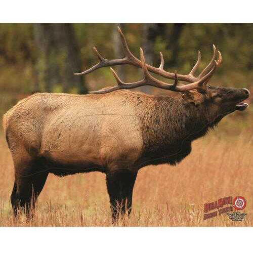 DURA Mesh Archery Target BUGLING Elk 25"X32"