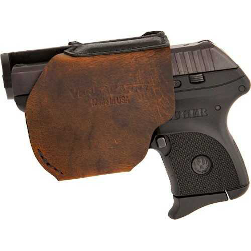 Versa Carry IWB/OWB Holster Fits Extra Small Sized 9mm Pistol with 3" Barrel Black Polymer Magnetic Water Buffalo L